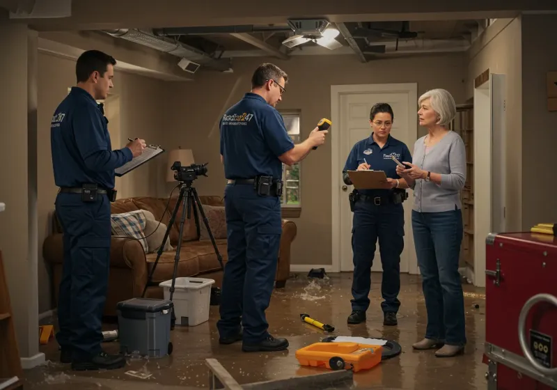Water Damage Assessment and Insurance Documentation process in Fairlea, WV