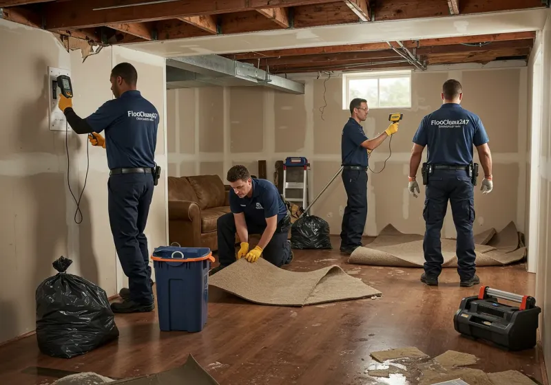 Flood DamageMaterial Assessment and Debris Removal process in Fairlea, WV