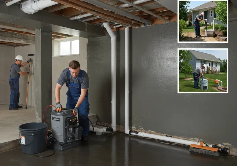 Basement Waterproofing and Flood Prevention process in Fairlea, WV